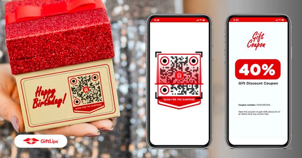 QR code on gifts