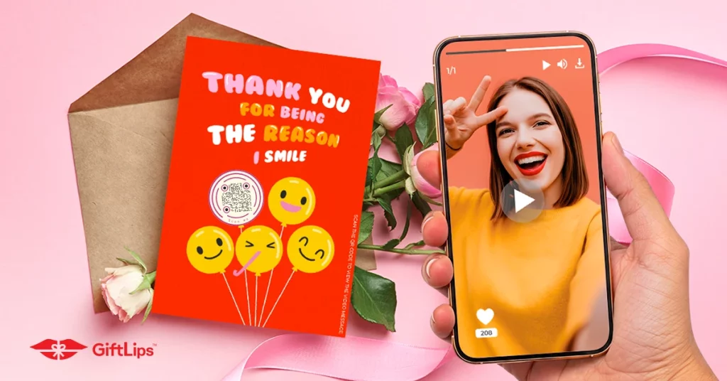 Video greeting card recording