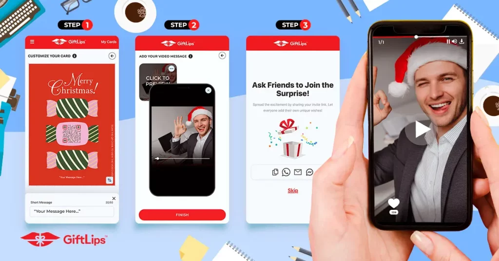 Creating a video greeting card