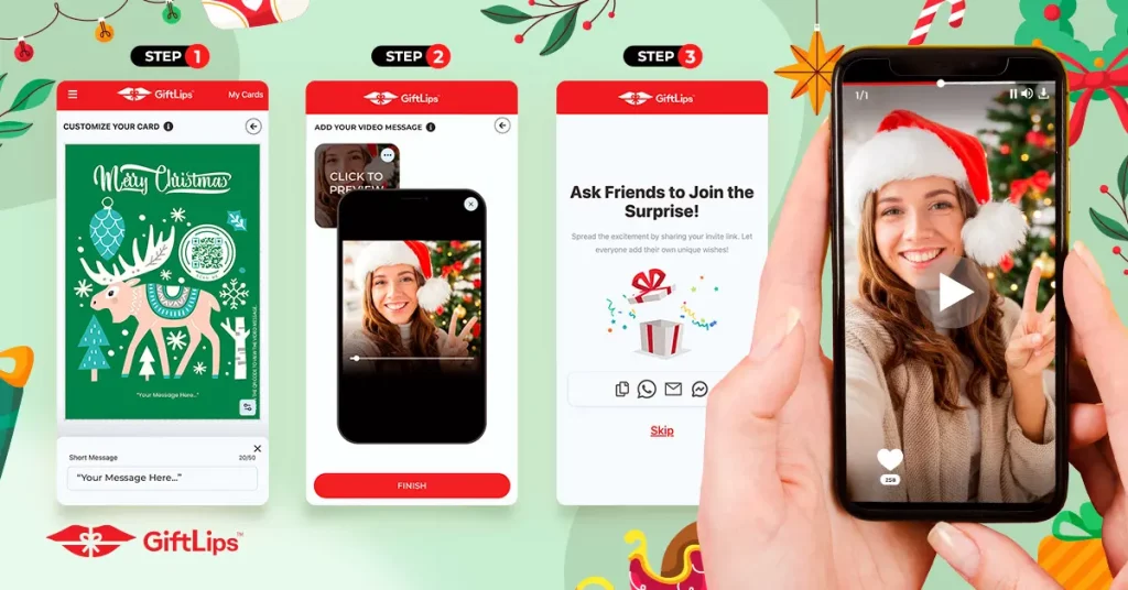 Creating a video greeting card