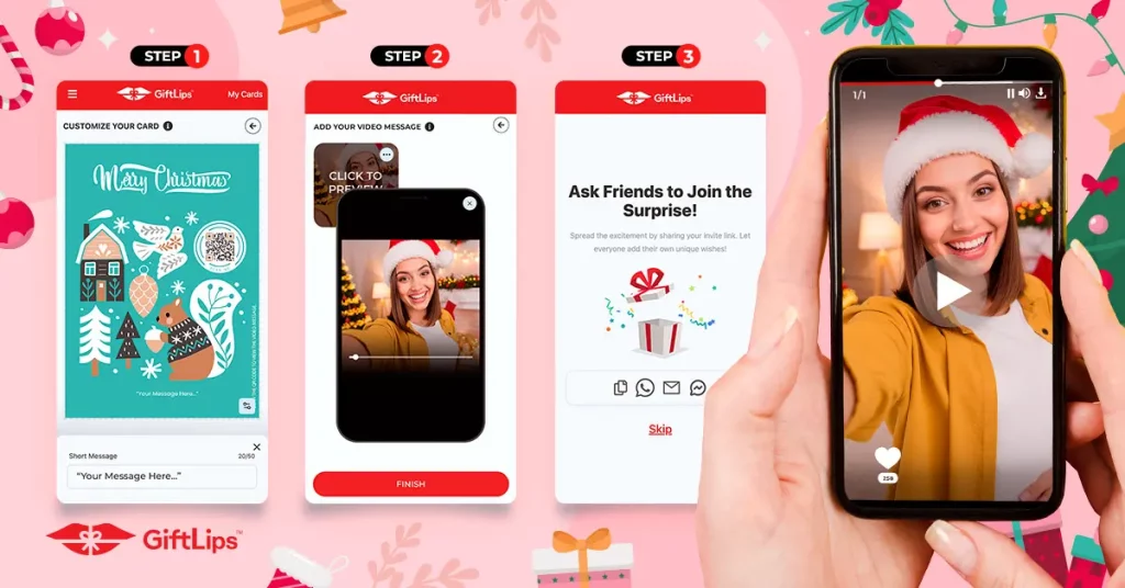 Creating a video greeting card