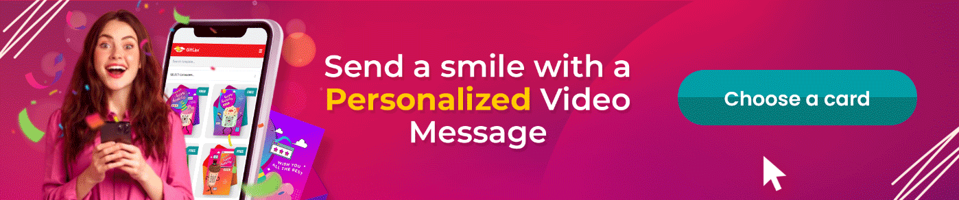 Create personalized video greeting cards