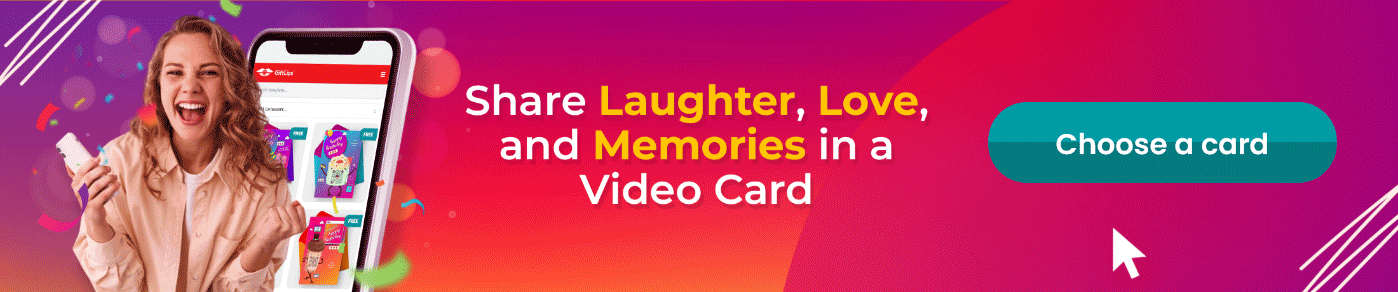 Video greeting card