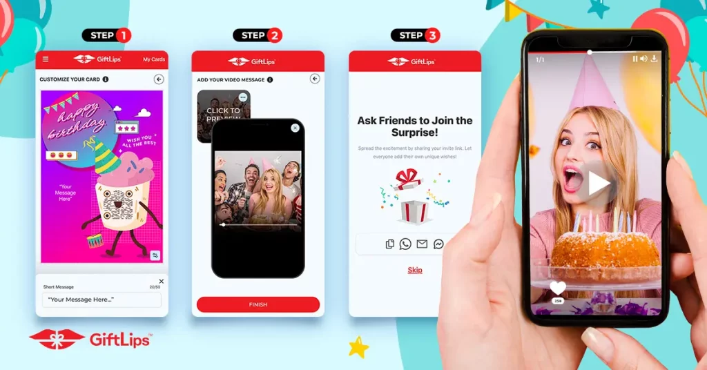 Video greeting card