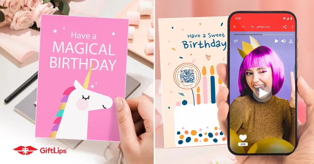 Video gift card