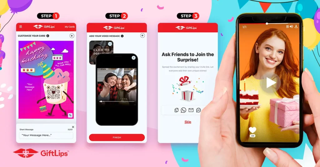 Video greeting card