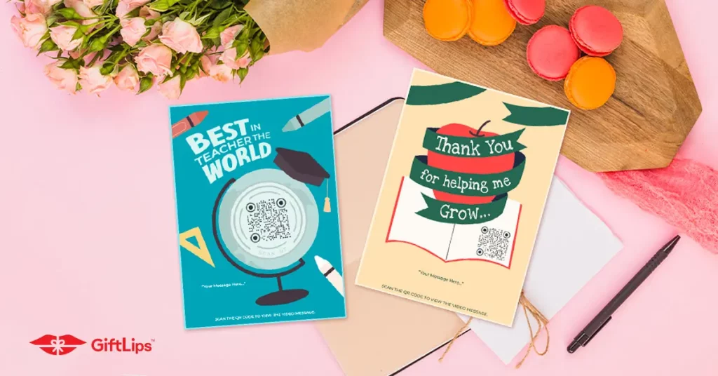 Greeting cards for teacher