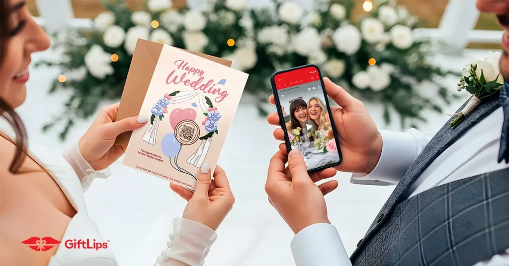 Video card for wedding