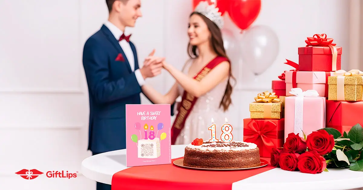 How to Send Heartfelt 18th Birthday Wishes with GiftLips