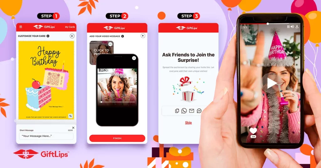 Video greeting card
