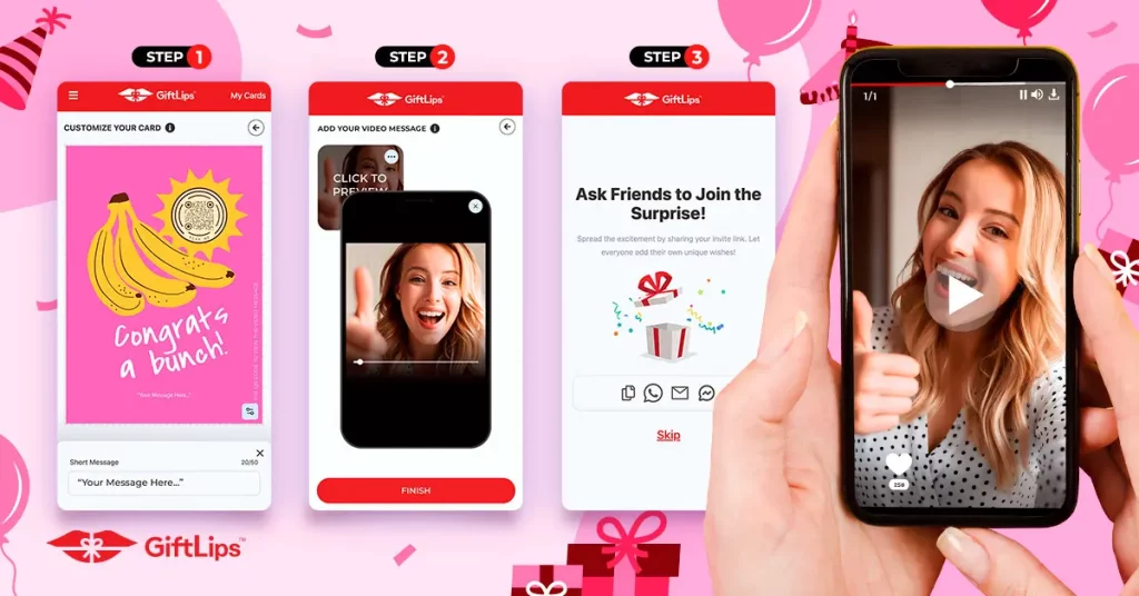 Video message card