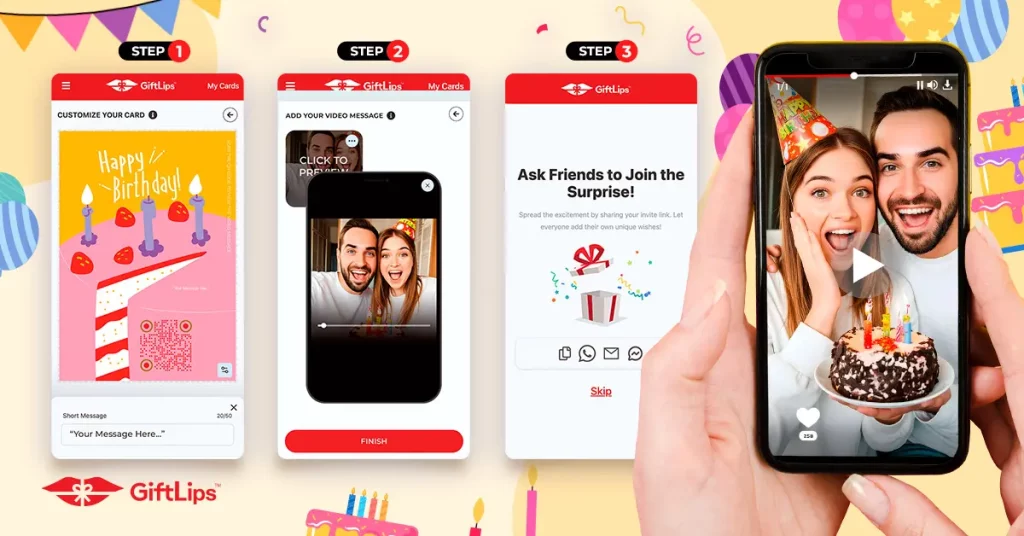 Video greeting card
