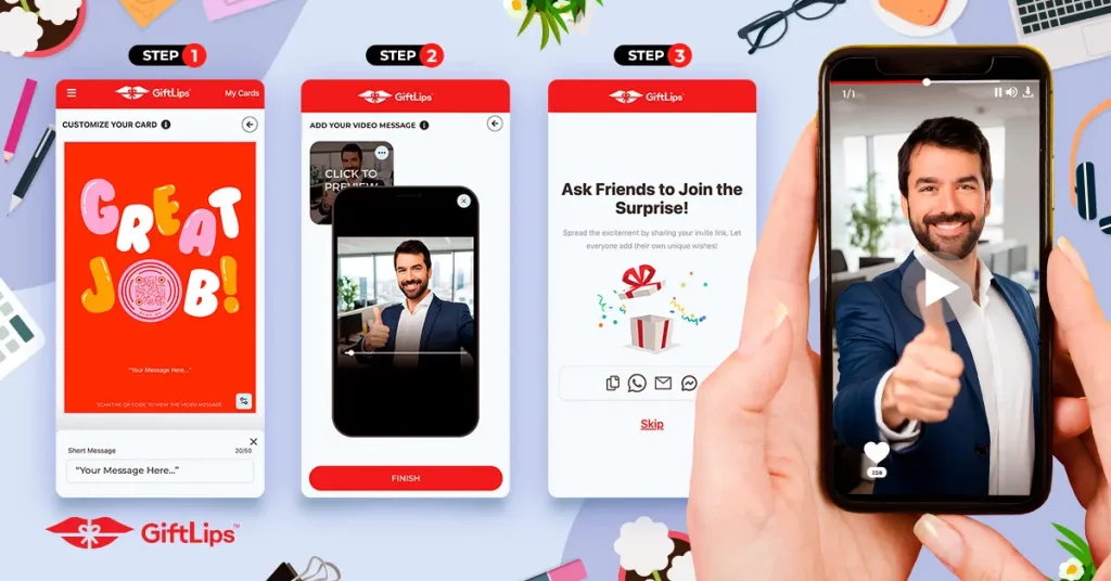 Creating a video greeting card