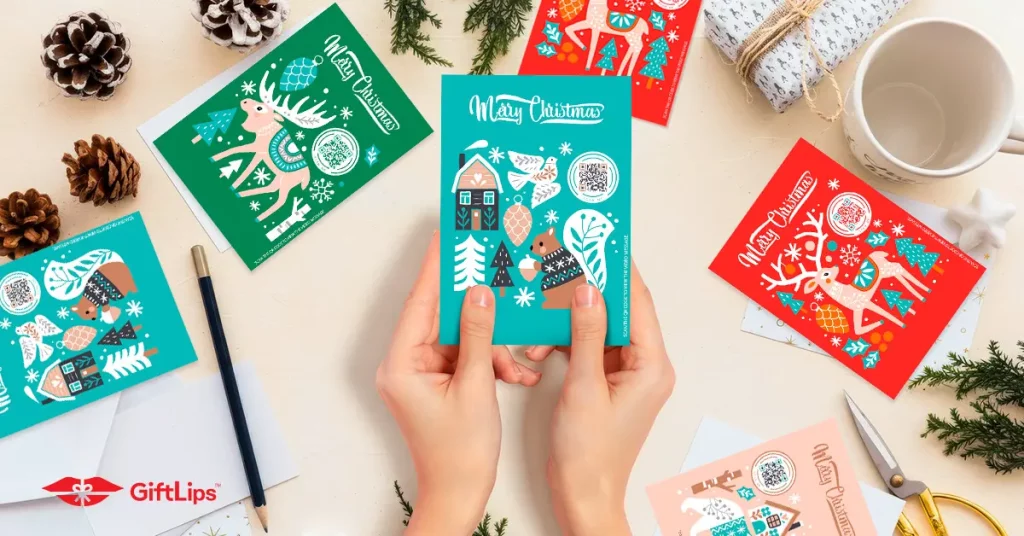 Christmas cards for the holidays