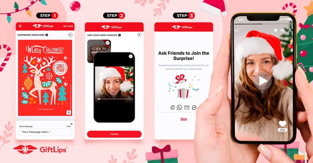 Creating a video greeting card