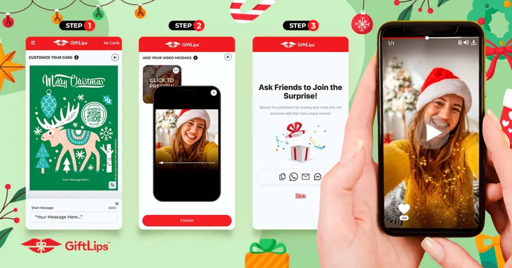 Creating a video greeting card
